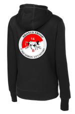 Bronco Troop 1-14 CAV Ladies Poly/Cotton Blend Hoodie (PT Approved)