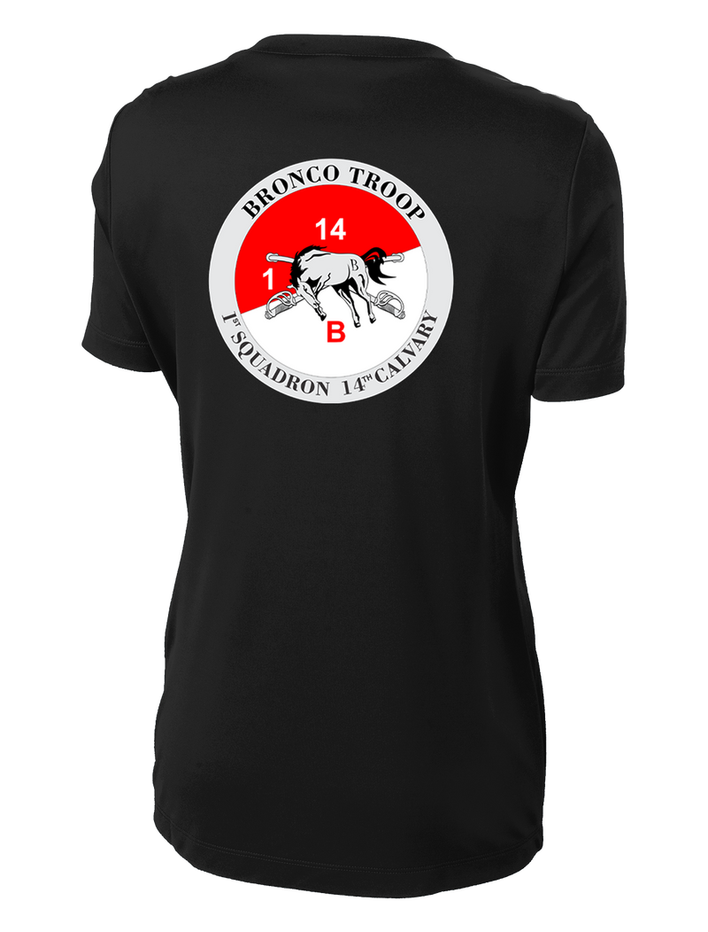 Bronco Troop 1-14 CAV Ladies Competitor Tee (PT Approved)