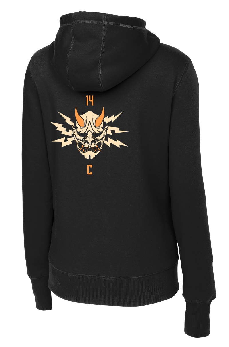 Chaos Company 14th BEB Ladies Poly/Cotton Blend Hoodie