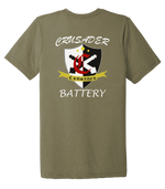 Crusader Battery 1-37 FA Unisex Triblend Short Sleeve Tee