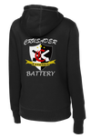 Crusader Battery 1-37 FA Ladies Poly/Cotton Blend Hoodie