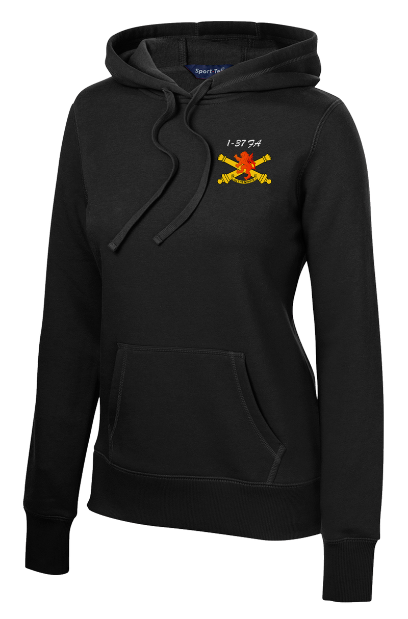 Crusader Battery 1-37 FA Ladies Poly/Cotton Blend Hoodie