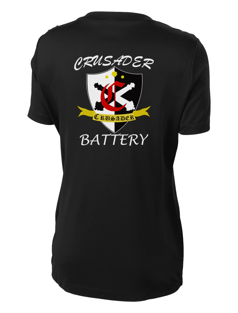 Crusader Battery 1-37 FA Ladies Competitor Tee