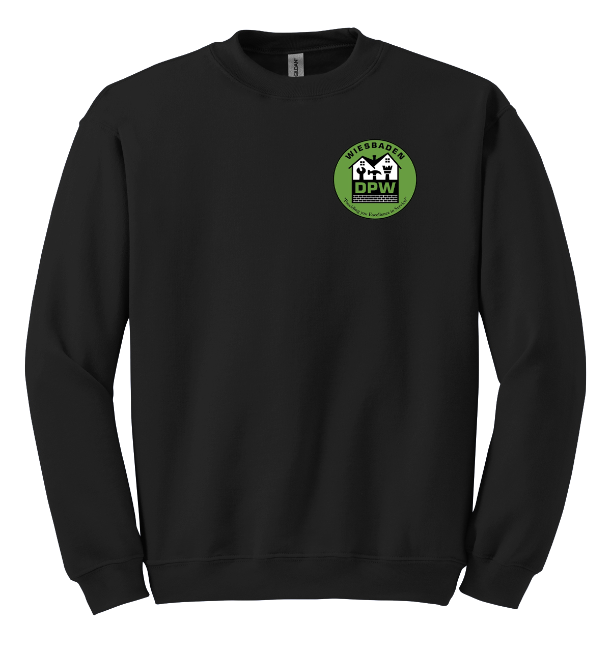 Department of Public Works USAG Wiesbaden Blend Crewneck Sweatshirt