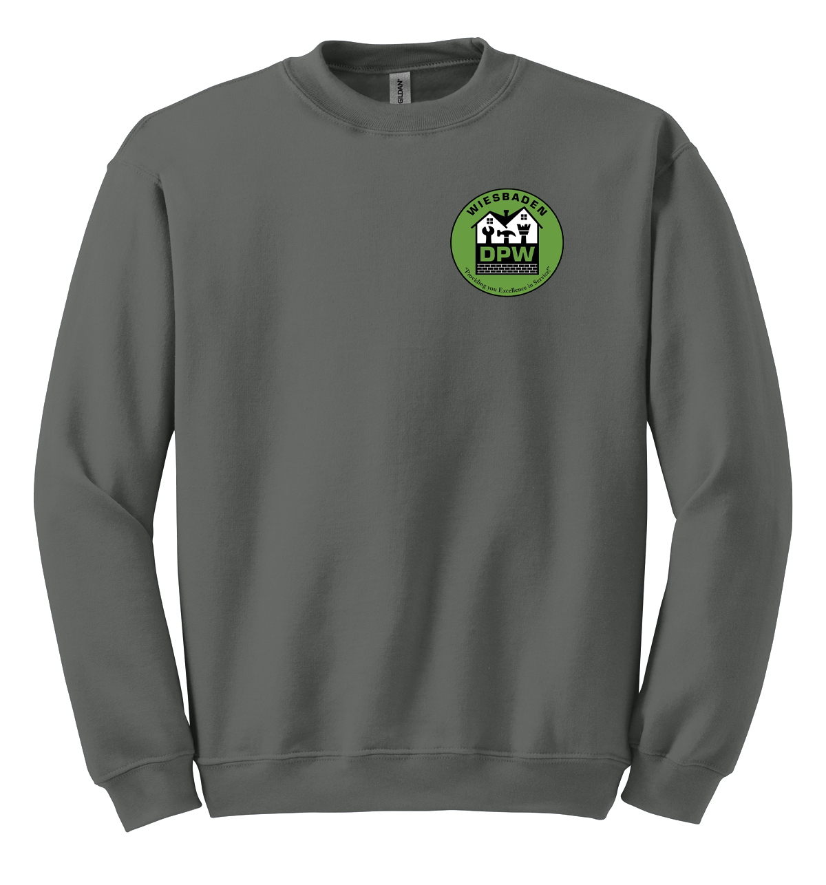 Department of Public Works USAG Wiesbaden Blend Crewneck Sweatshirt