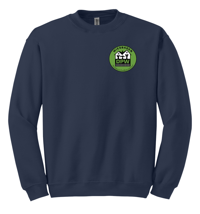 Department of Public Works USAG Wiesbaden Blend Crewneck Sweatshirt