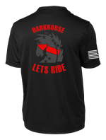 Darkhorse 1-51 ADA Competitor Tee with Distressed Flag on Right Sleeve