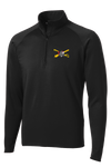 1-14 CAV FIST 1/2 Zip Raglan Performance Pullover