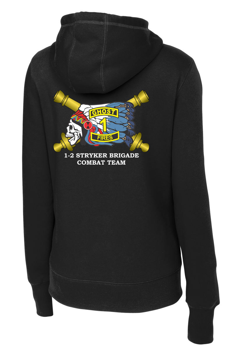 FIST 1-2 SBCT Ladies Poly/Cotton Blend Hoodie