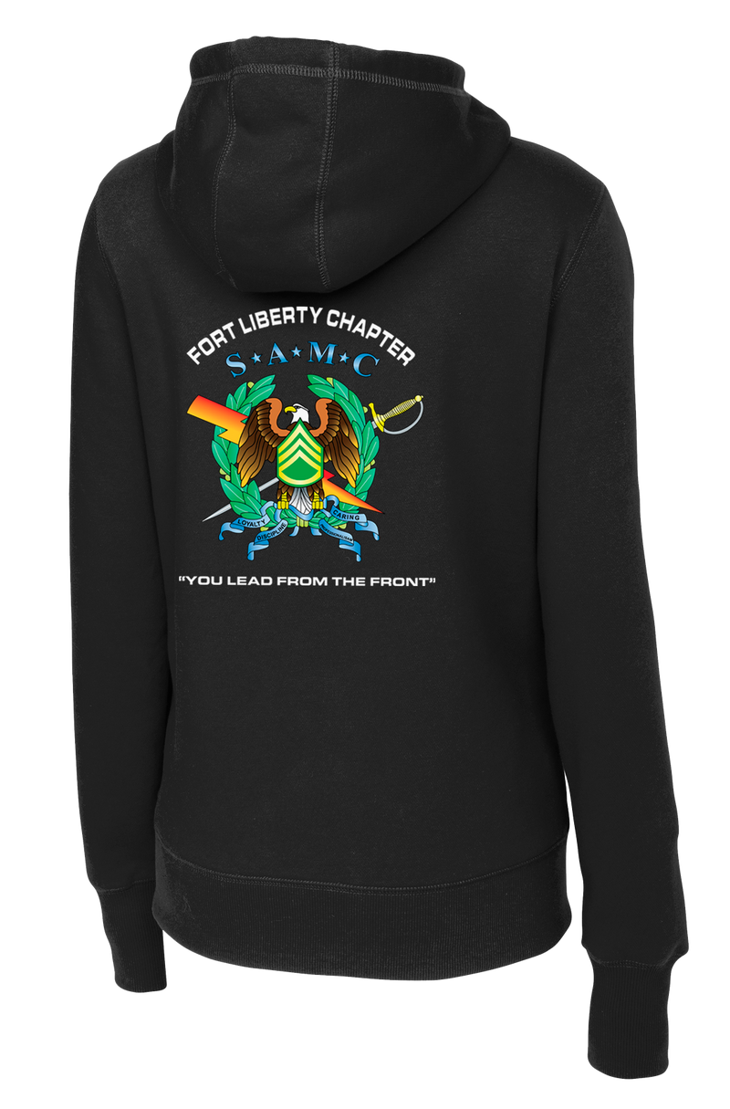 SAMC Fort Liberty Ladies Poly/Cotton Blend Hoodie