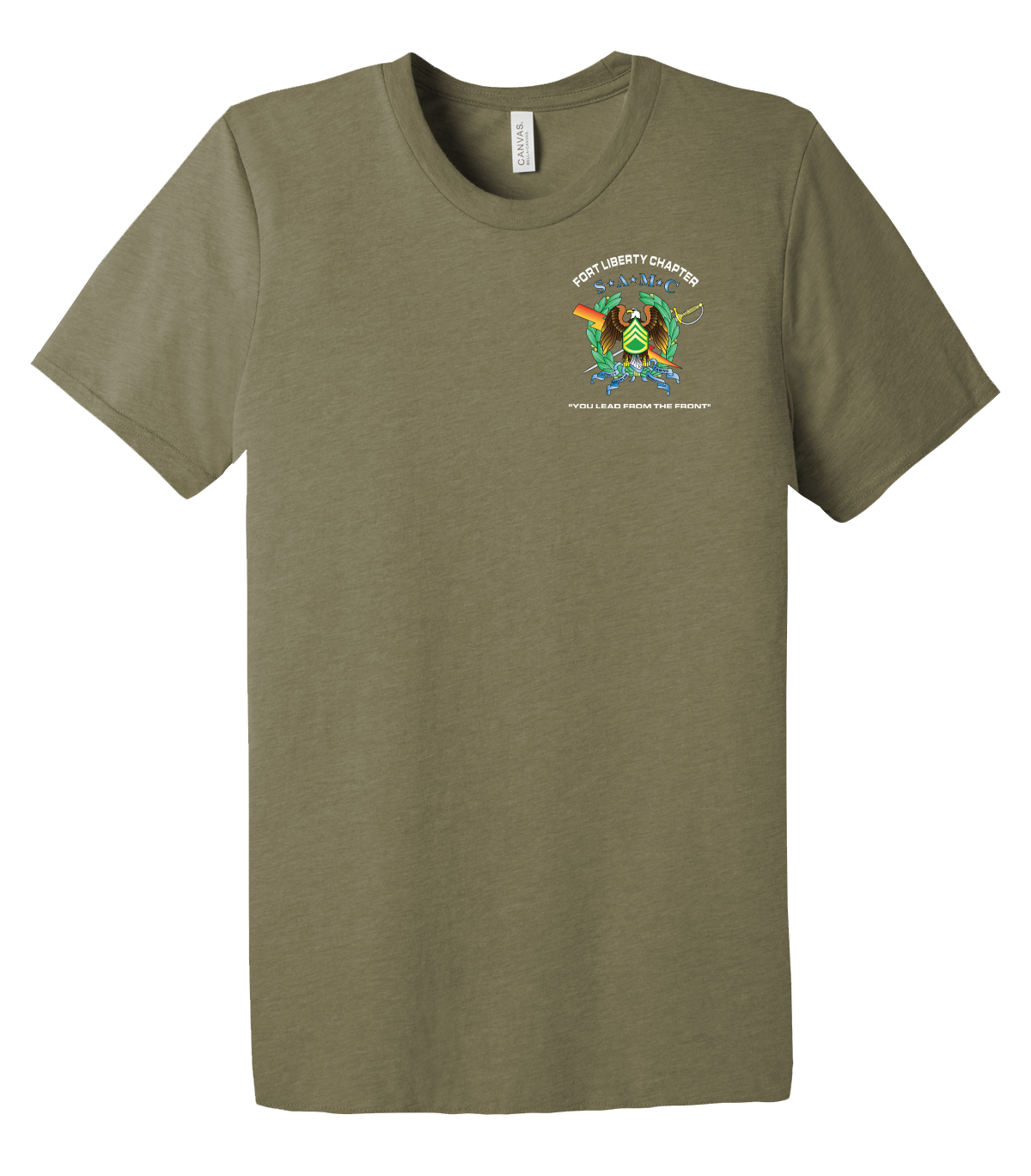 SAMC Fort Liberty Unisex Triblend Short Sleeve Tee
