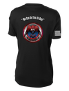 HHC 147th Field Hospital Ladies Competitor Tee with Flag with Effects on the Right Sleeve