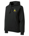 HHC 147th Field Hospital Poly/Cotton Blend Hoodie with Flag with Effects on Right Sleeve