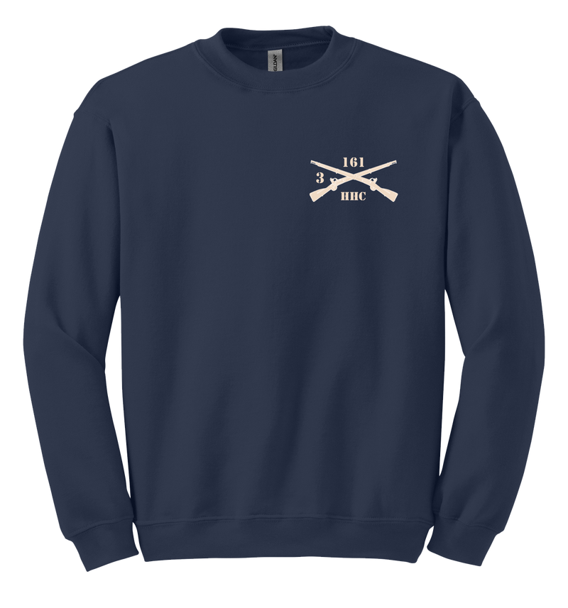 HHC 3-161 Infantry Blend Crewneck Sweatshirt