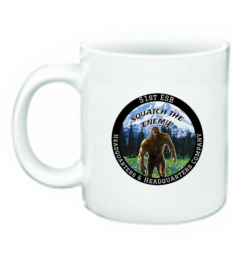 HHC 51st ESB Logo Appearing Coffee Mug