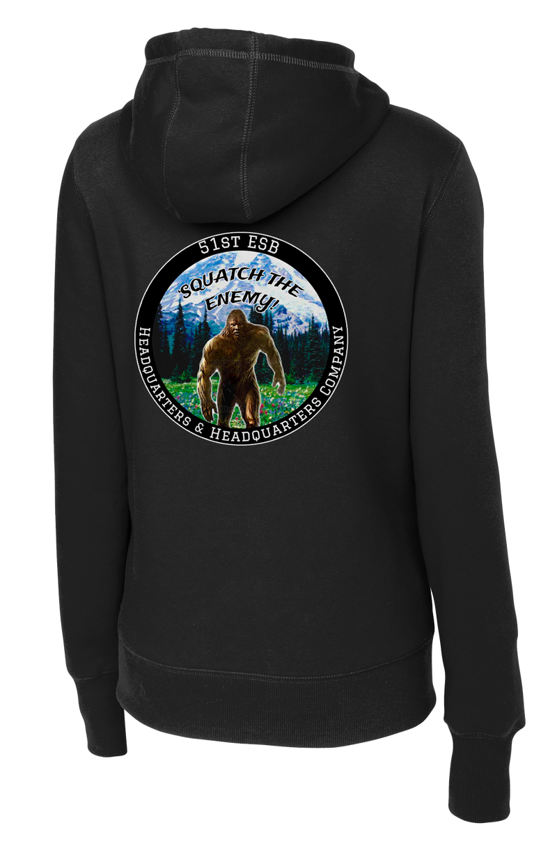 HHC 51st ESB Ladies Poly/Cotton Blend Hoodie