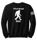 HHD 373rd MI BN Blend Crewneck Sweatshirt with Right Sleeve Flag