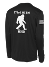 HHD 373rd MI BN Long Sleeve Competitor Tee with Right Sleeve Flag