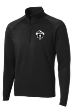 HHD 373rd MI BN 1/2 Zip Raglan Performance Pullover