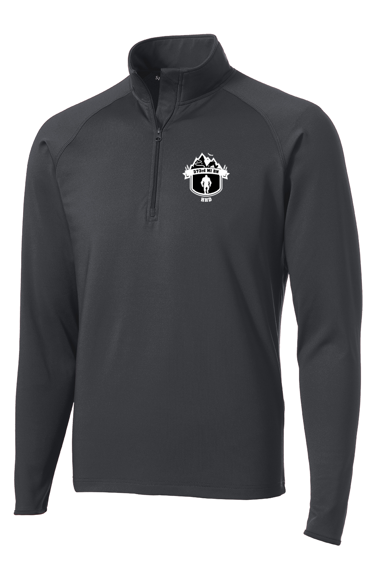 HHD 373rd MI BN 1/2 Zip Raglan Performance Pullover