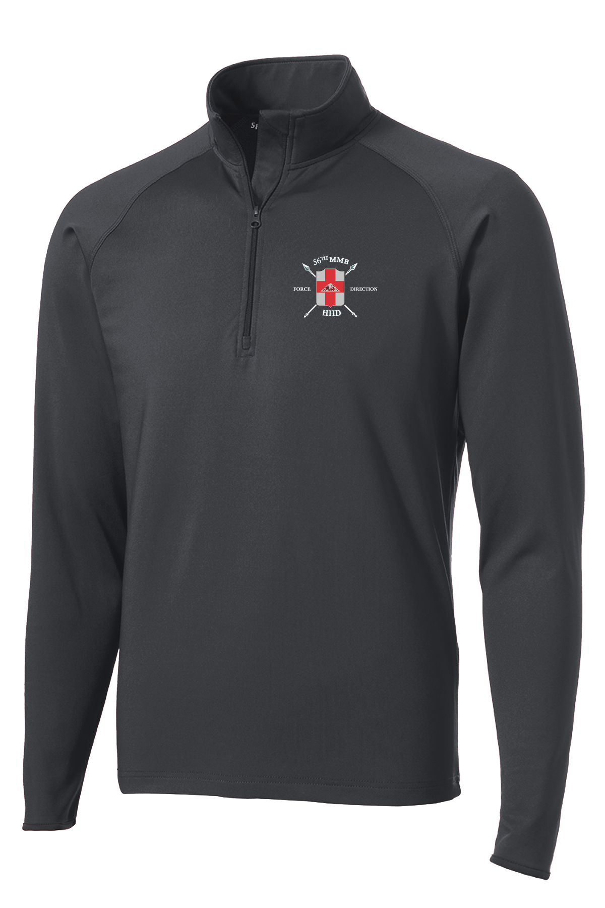 HHD 56th MMB 1/2 Zip Raglan Performance Pullover