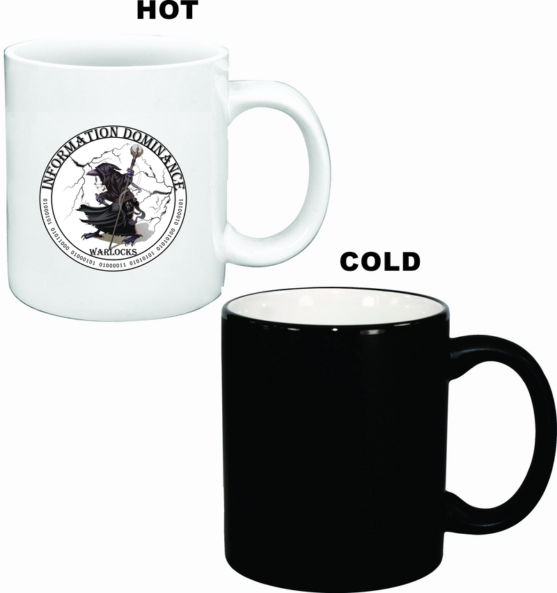 Information Dominance MDEB Logo Appearing Coffee Mug