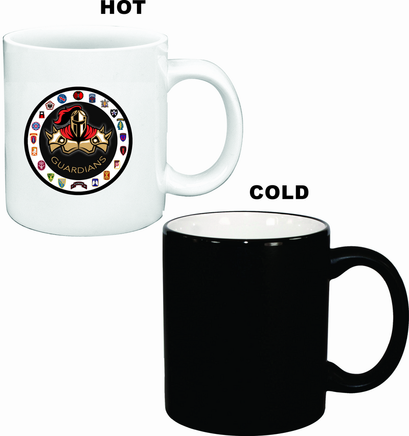 JBLM IRC Logo Appearing Coffee Mug