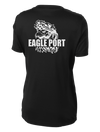 62D Aerial Port Squadron Ladies Competitor Tee Eagle Port with Headband on Eagle