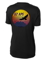 62D Aerial Port Squadron Ladies Competitor Tee 62D APS Design