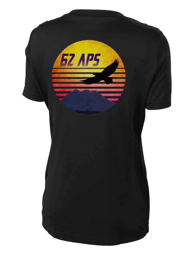 62D Aerial Port Squadron Ladies Competitor Tee 62D APS Design