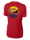 62D Aerial Port Squadron Ladies Competitor Tee 62D APS Design