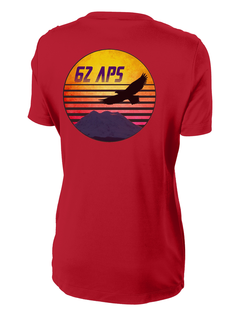 62D Aerial Port Squadron Ladies Competitor Tee 62D APS Design