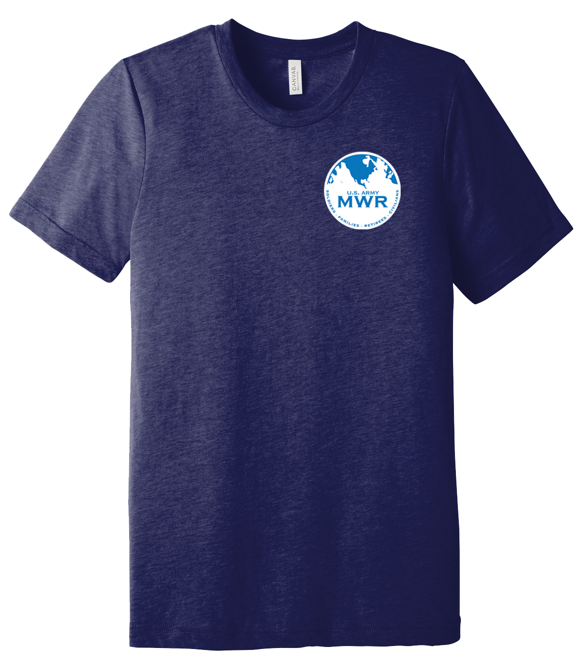 MWR USAG Wiesbaden Unisex Triblend Short Sleeve Tee