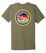 MWR USAG Wiesbaden Unisex Triblend Short Sleeve Tee