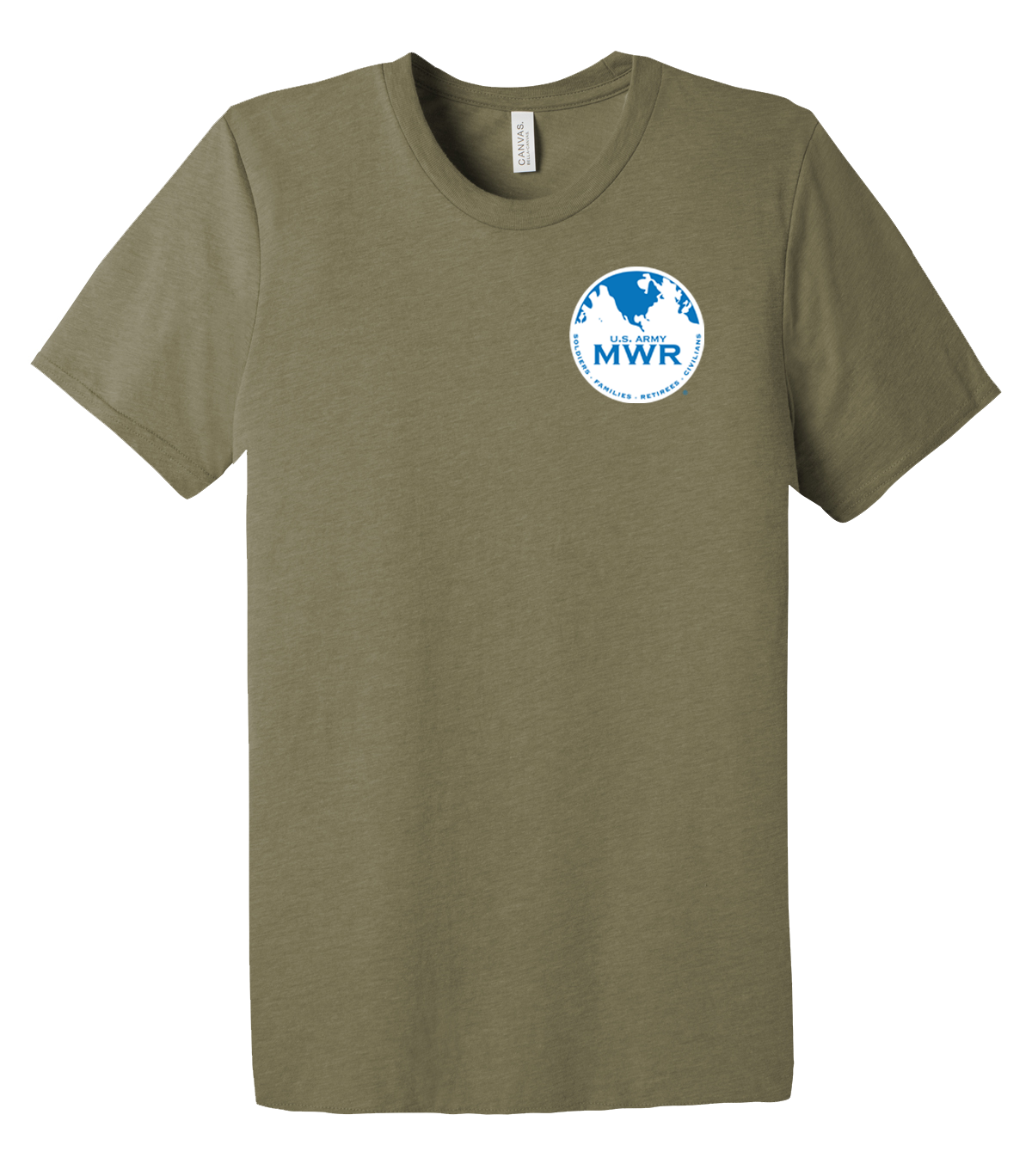 MWR USAG Wiesbaden Unisex Triblend Short Sleeve Tee