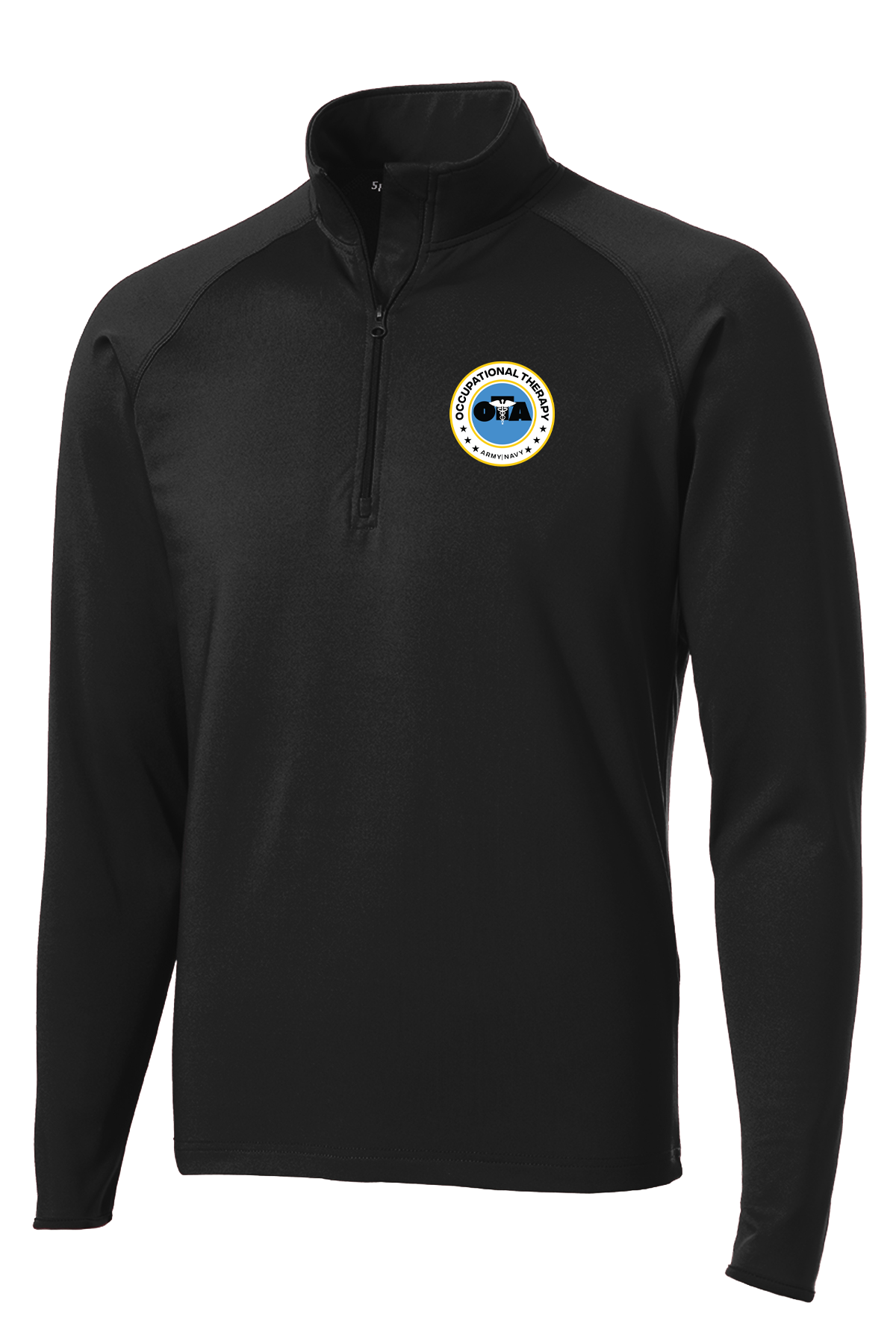 Occupational Therapy 1/2 Zip Raglan Performance Pullover