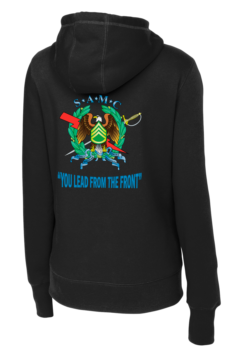 SAMC JBLM Ladies Poly/Cotton Blend Hoodie