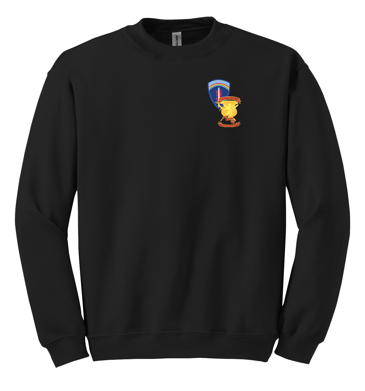 SMC WIESBADEN Blend Crewneck Sweatshirt with Back Design