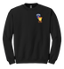 SMC WIESBADEN Blend Crewneck Sweatshirt with Back Design