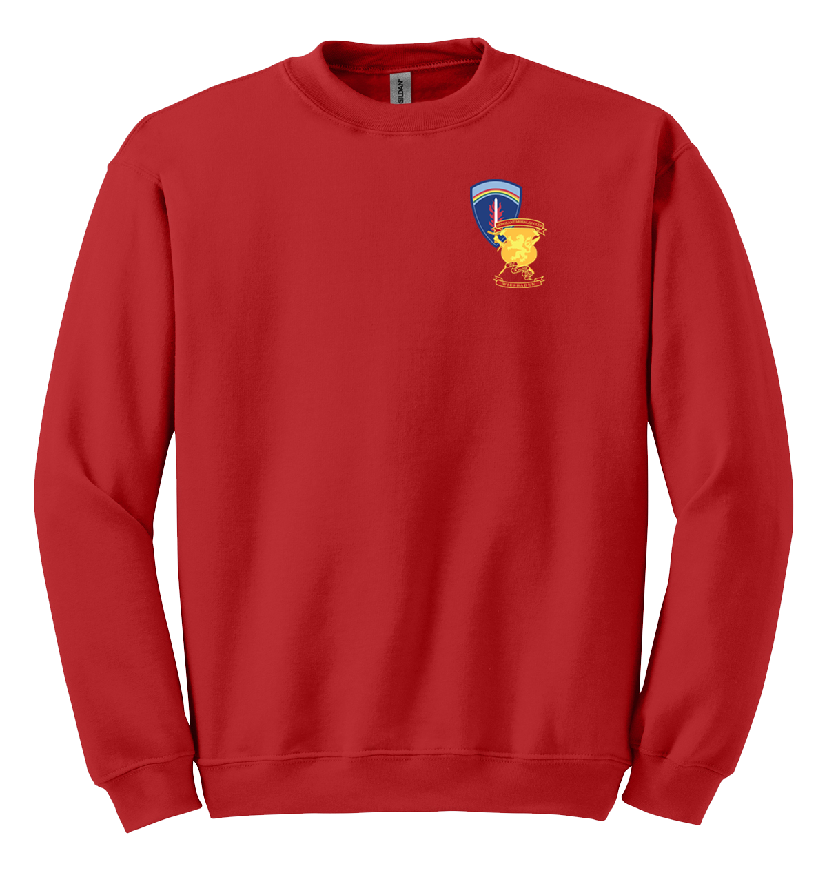 SMC WIESBADEN Blend Crewneck Sweatshirt with Back Design