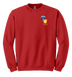SMC WIESBADEN Blend Crewneck Sweatshirt with Back Design