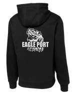 62D Aerial Port Squadron Poly/Cotton Blend Hoodie Eagle Port with Headband on Eagle