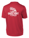 62D Aerial Port Squadron Competitor Tee Eagle Port with Headband on Eagle