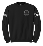 THROWBACK A Battery 1-37 FA Blend Crewneck Sweatshirt