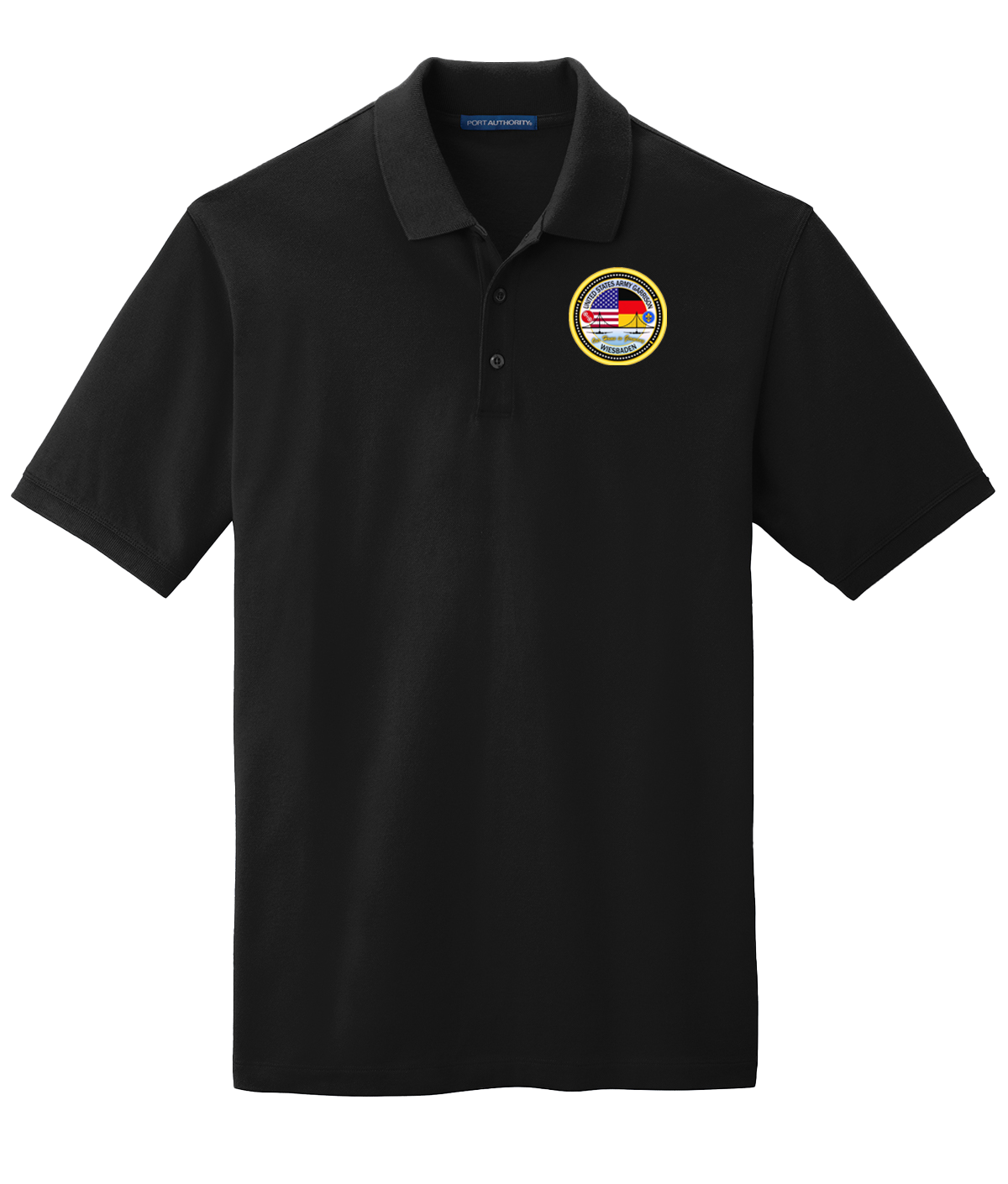USAG Wiesbaden Port Authority® EZCotton™ Polo