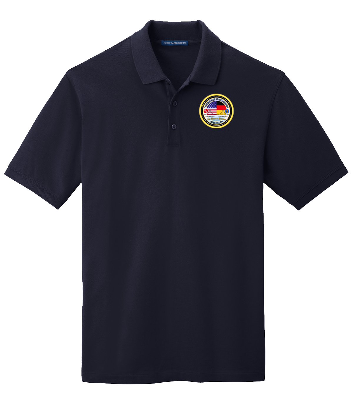 USAG Wiesbaden Port Authority® EZCotton™ Polo