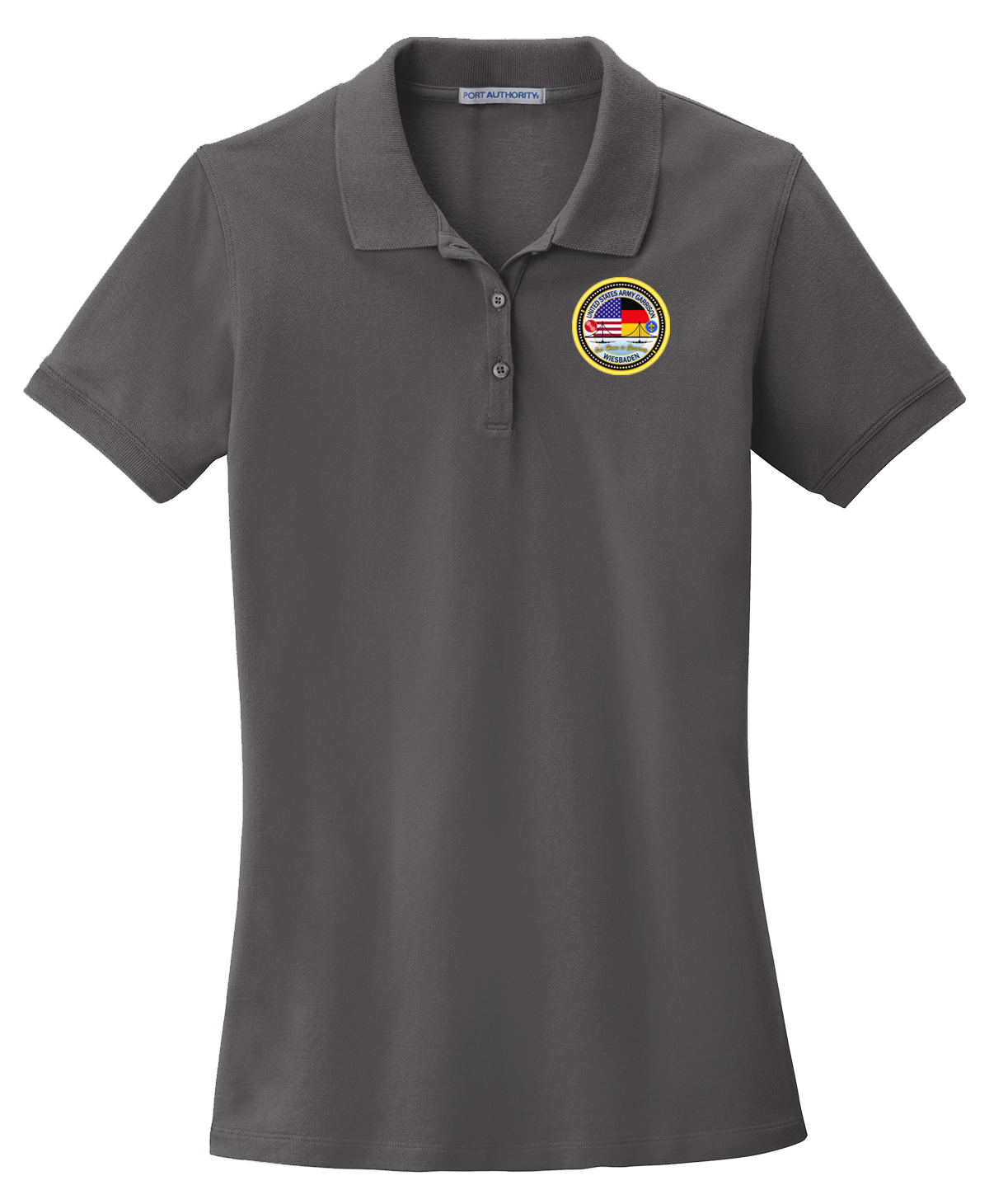 Ladies USAG Wiesbaden Port Authority® EZCotton™ Polo
