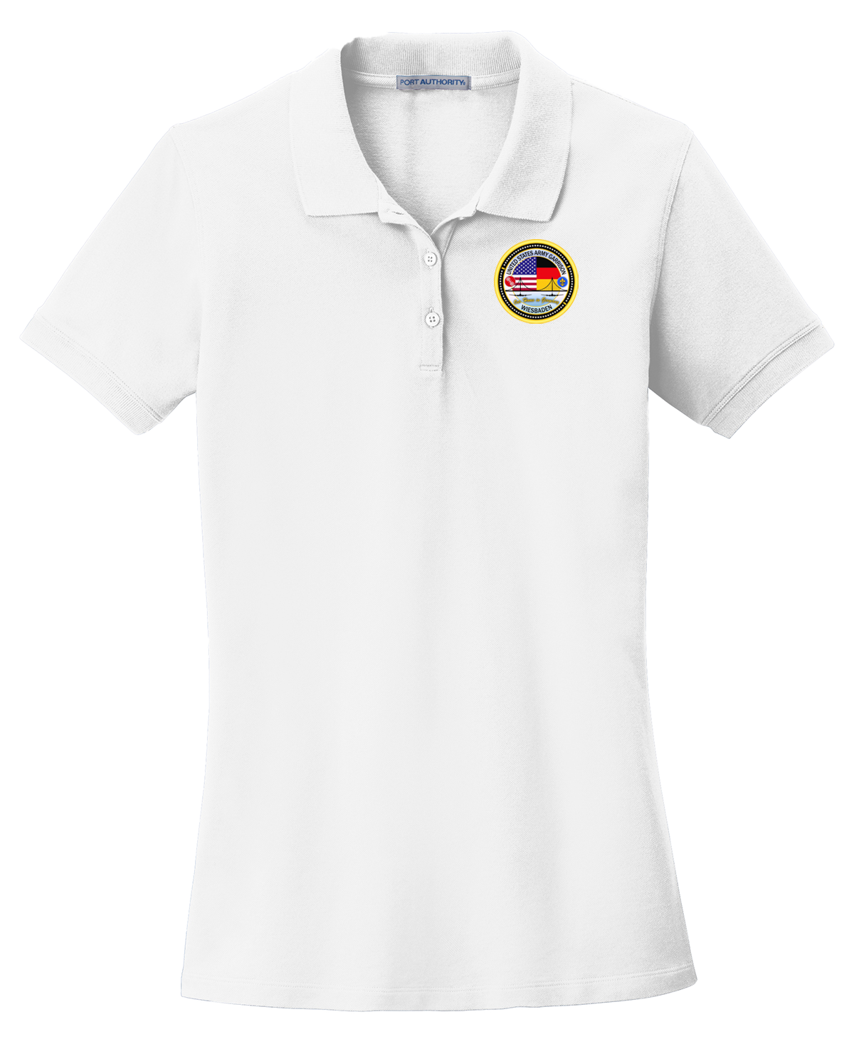Ladies USAG Wiesbaden Port Authority® EZCotton™ Polo